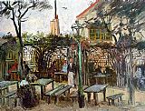 Terrace of the Cafe La Guinguette by Vincent van Gogh